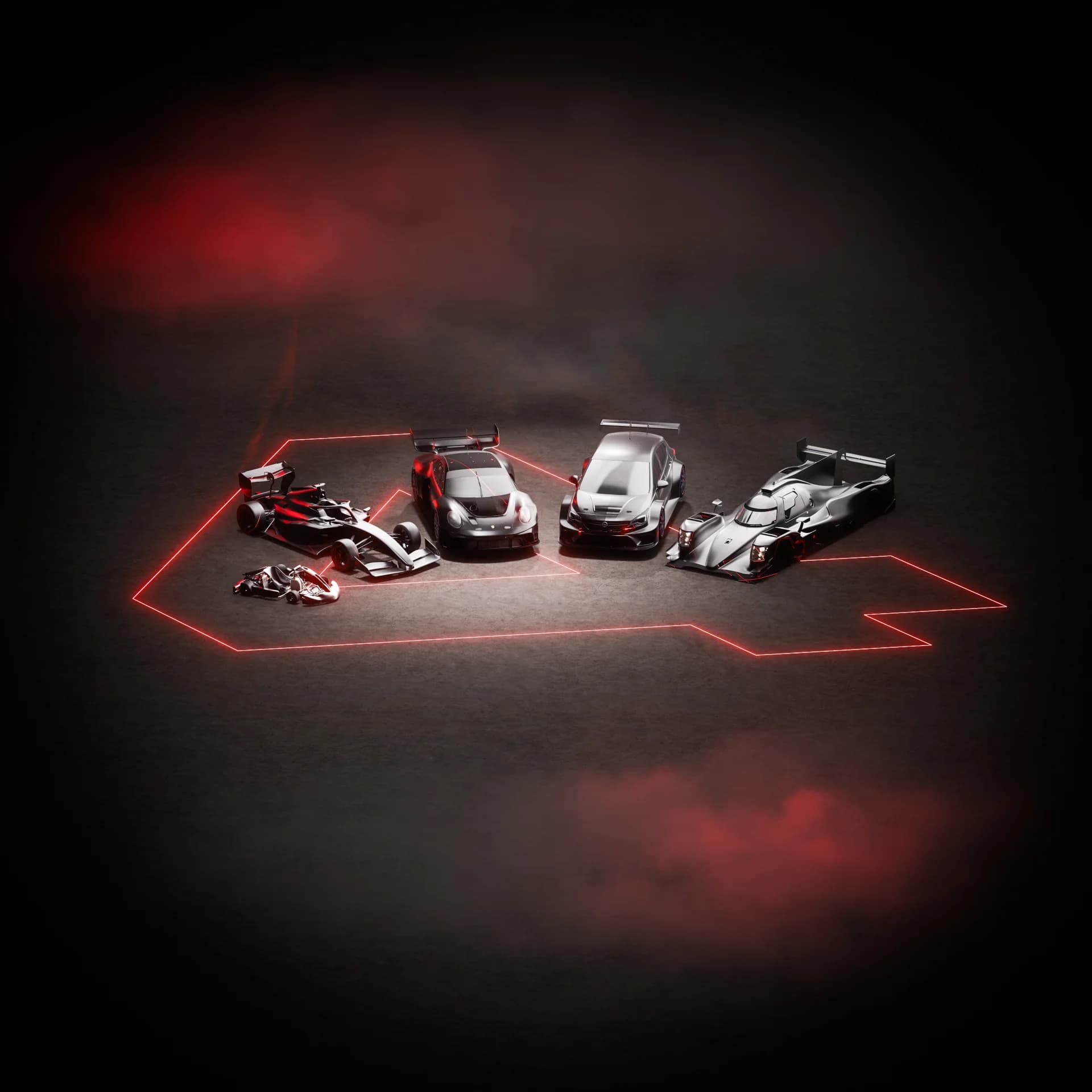 4ACE racing cars