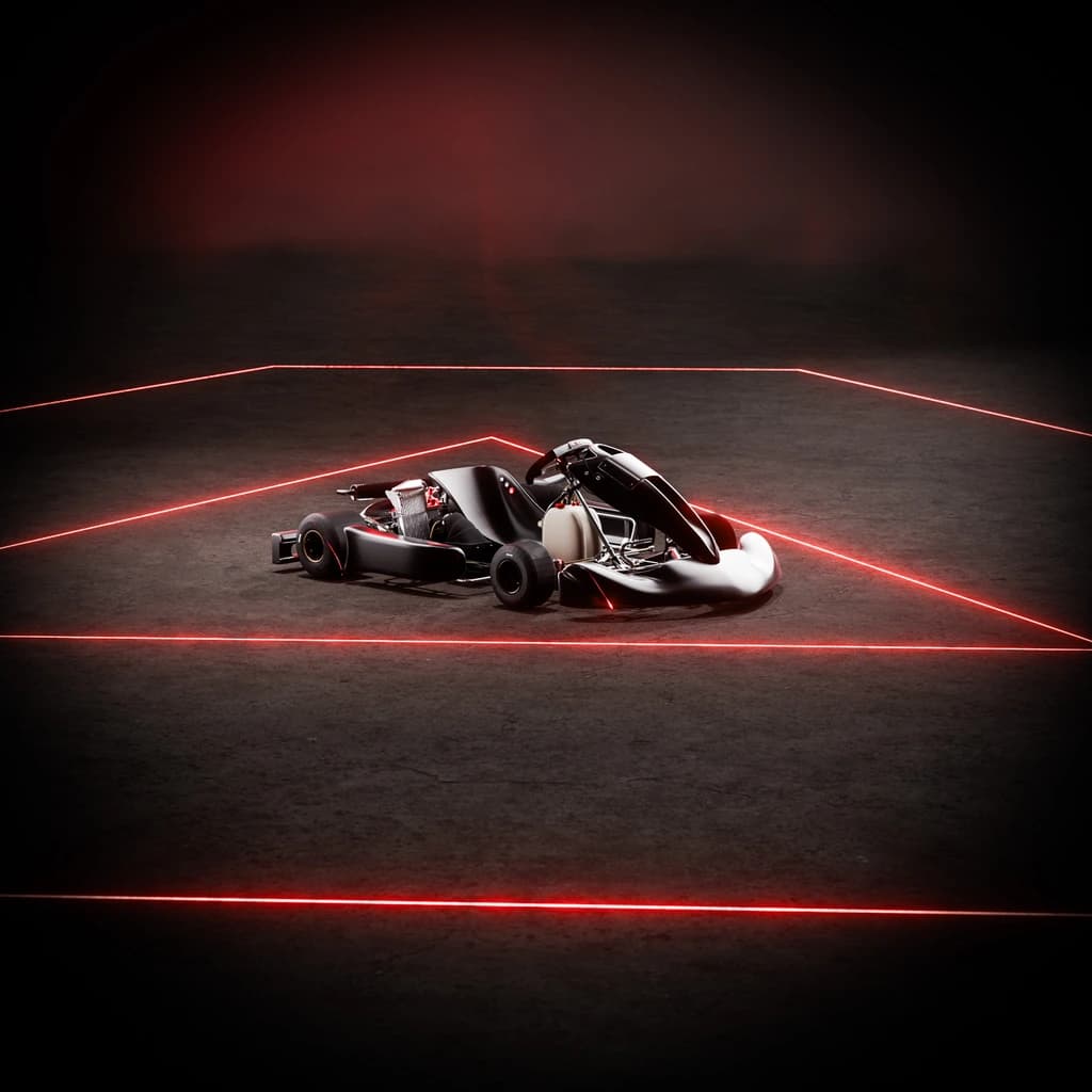 4ACE kart on track